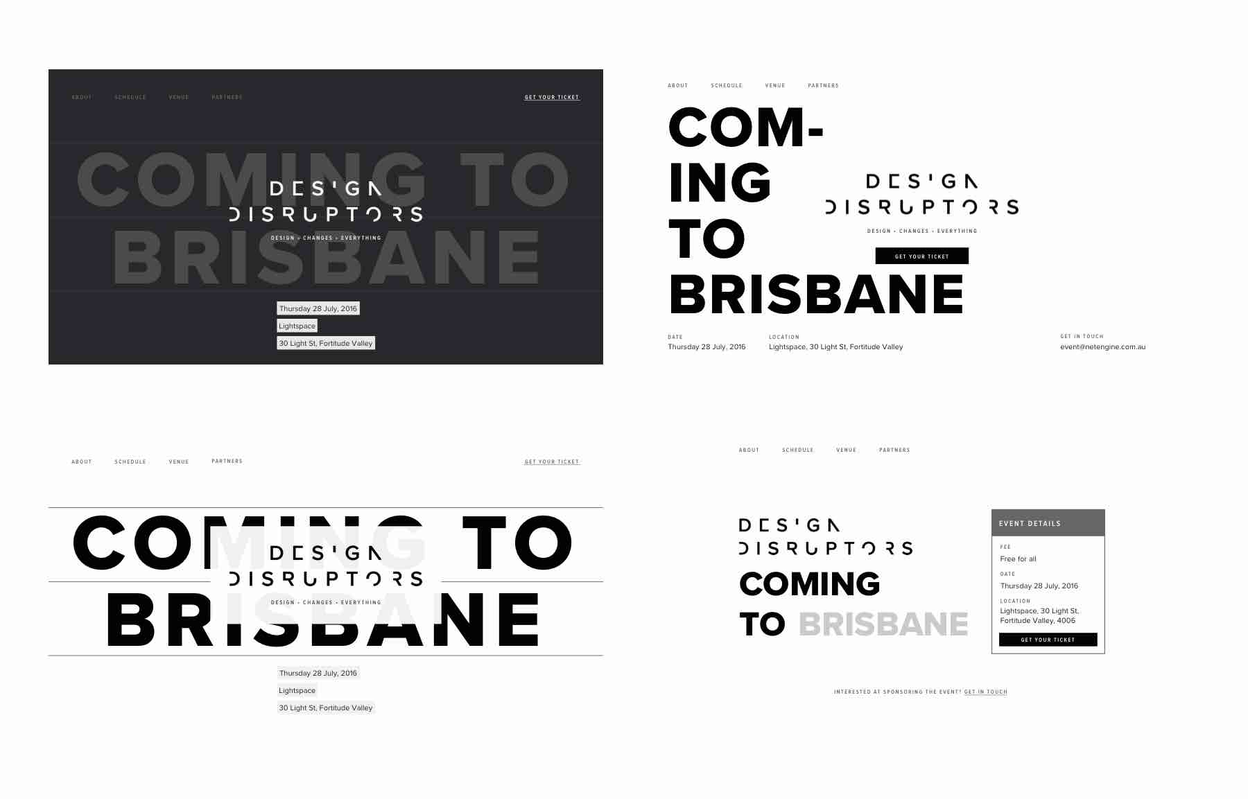 designdisruptors.com.au Website Draft